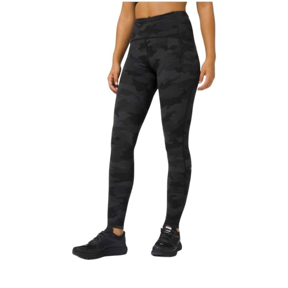 Lululemon Swift Speed High-Rise Tight 28" Heritage 365 Camo Deep Coal Multi NWT!